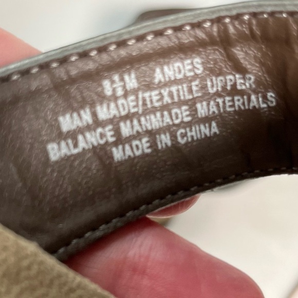 Axxiom Pewter Bedazzled ‘Andes’ Wedge Sandals - Picture 7 of 7